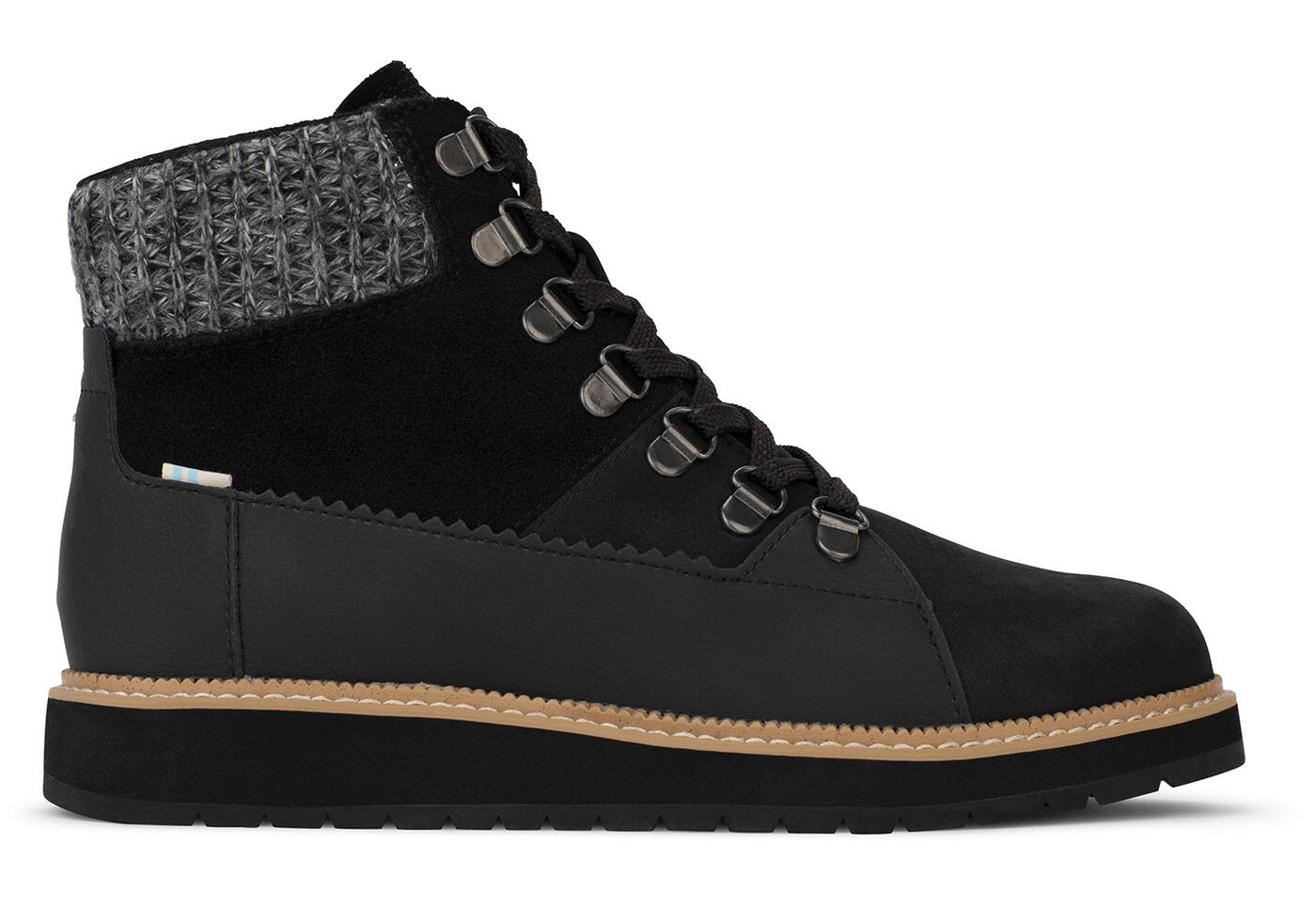 TOMS MESA WATERPROOF BLACK OILED NUBUCK/SUEDE – The Bumwrap