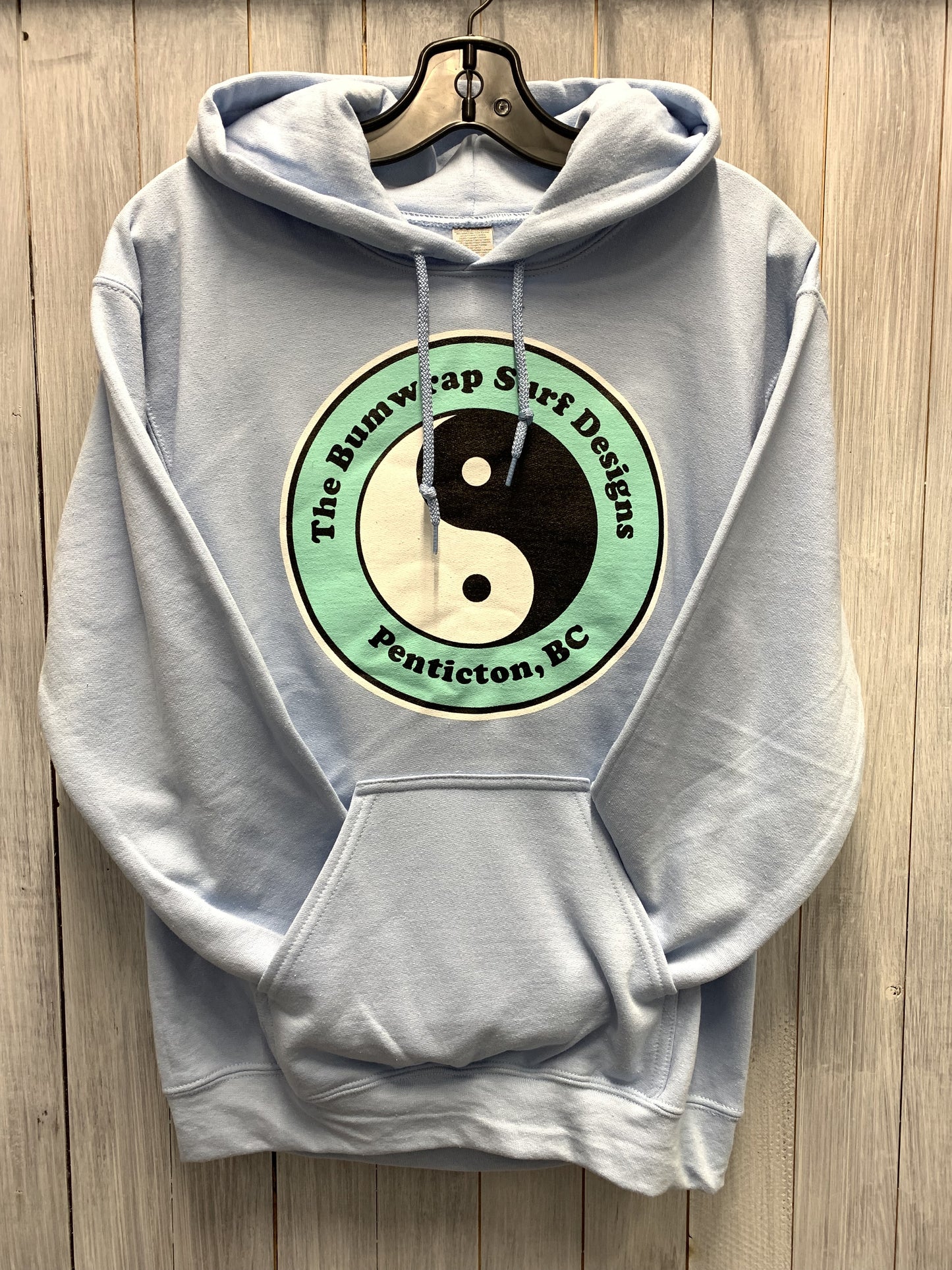 THE BUMWRAP T&C HOODIE LIGHT BLUE