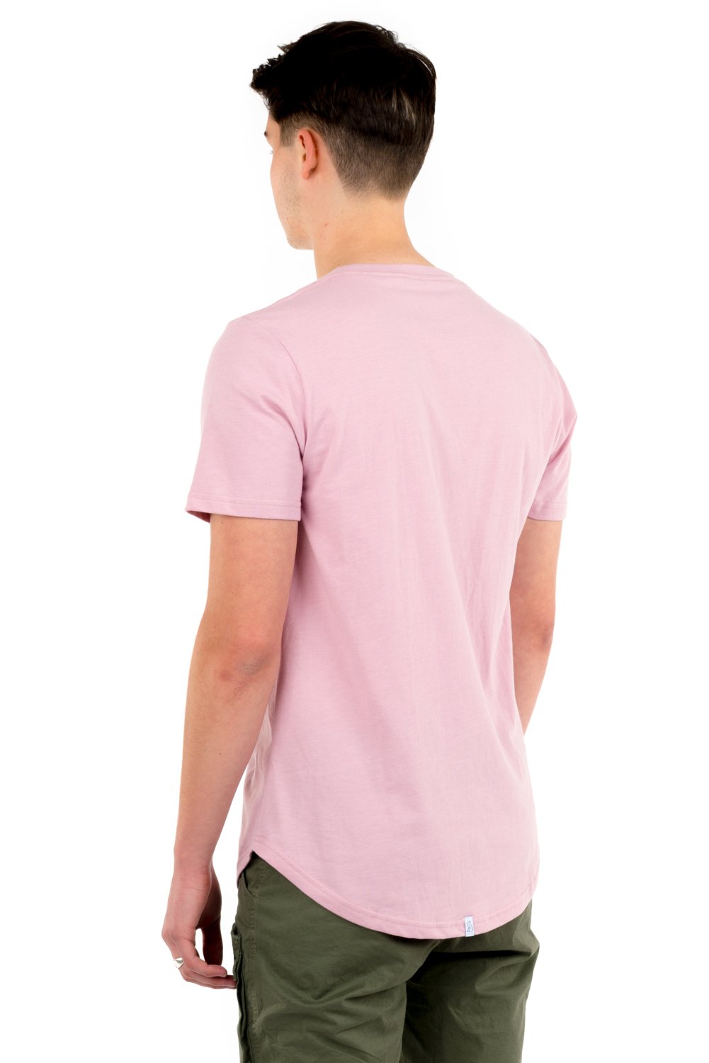KUWALLA EAZY SCOOP TEE DUSTY PINK
