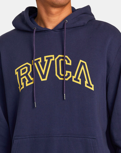 Sweat à capuche RVCA HASTINGS bleu humeur