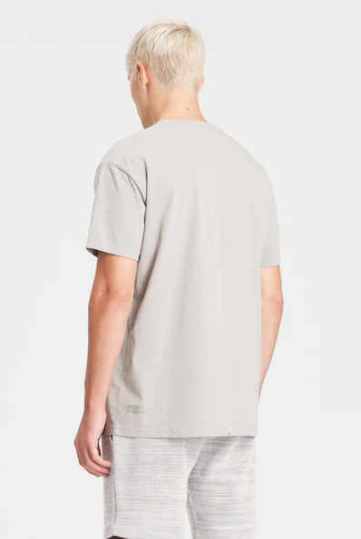 KUWALLA TEE ORGANIC VINTAGE TEE SILVER