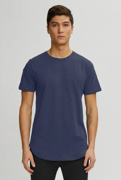 KUWALLA TEE EAZY SCOOP TEE NAVY