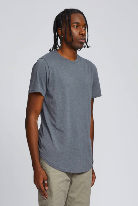 KUWALLA TEE EAZY SCOOP TEE STONE GREY