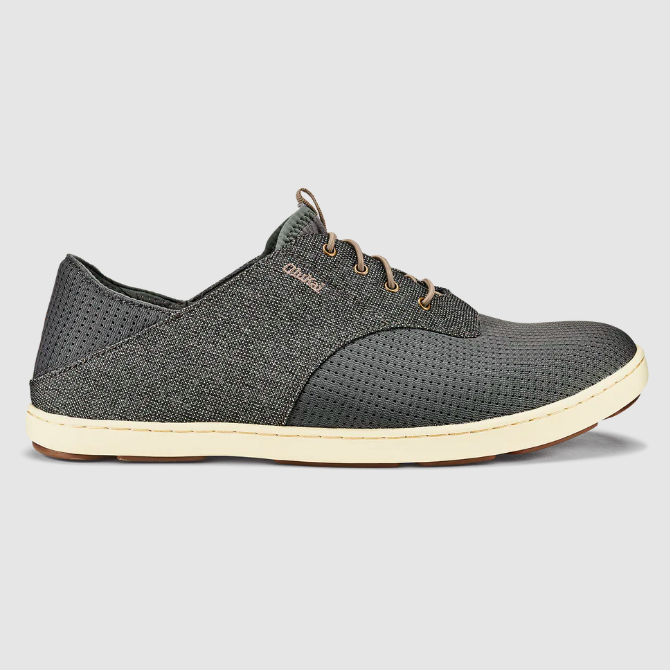 OLUKAI NOHEA MOKU SHOES CHARCOAL/CLAY