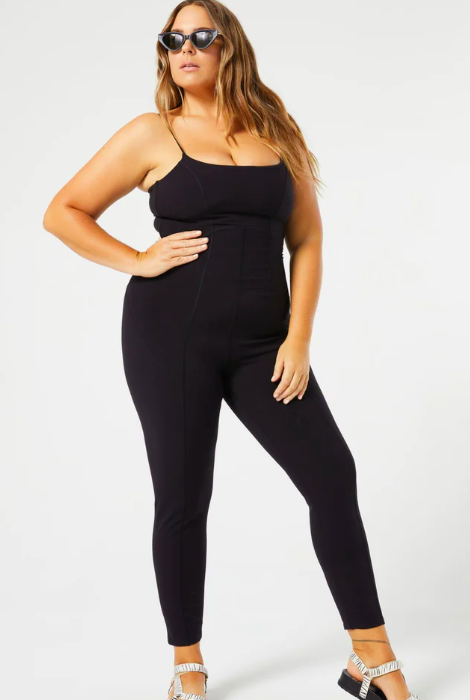 LSPACE GO THE DISTANCE JUMPSUIT BLACK