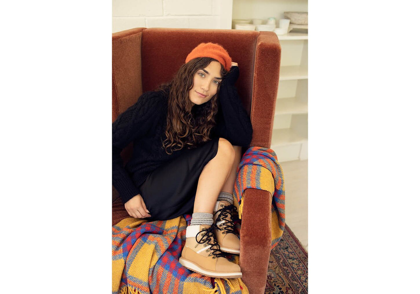 TOMS MESA BOOT SUEDE/LEATHER