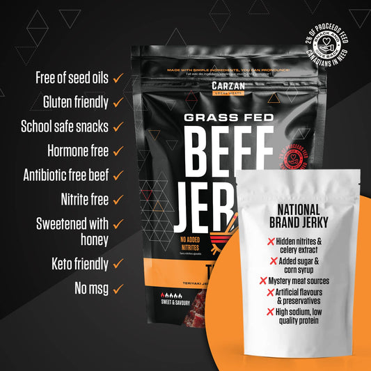 Carzan Teriyaki Beef Jerky