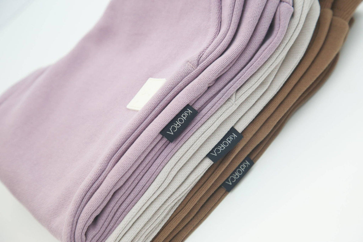 KidORCA Mocha Organic Brushed Terry Sweatpants, additional product photograph 6
