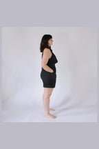 Pokoloko Crinkle Relaxed Shorts in Black