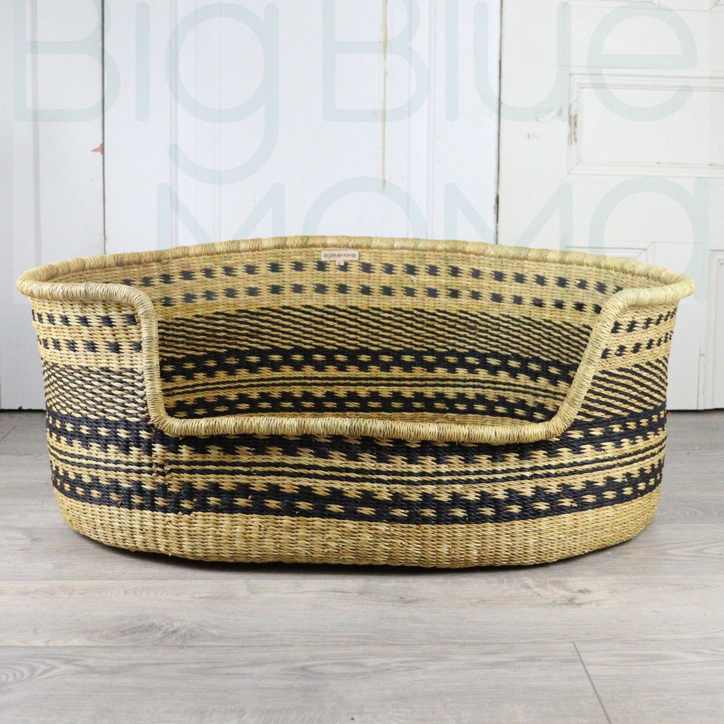 Big Blue Moma Pet Bed Small - Multi Patterned