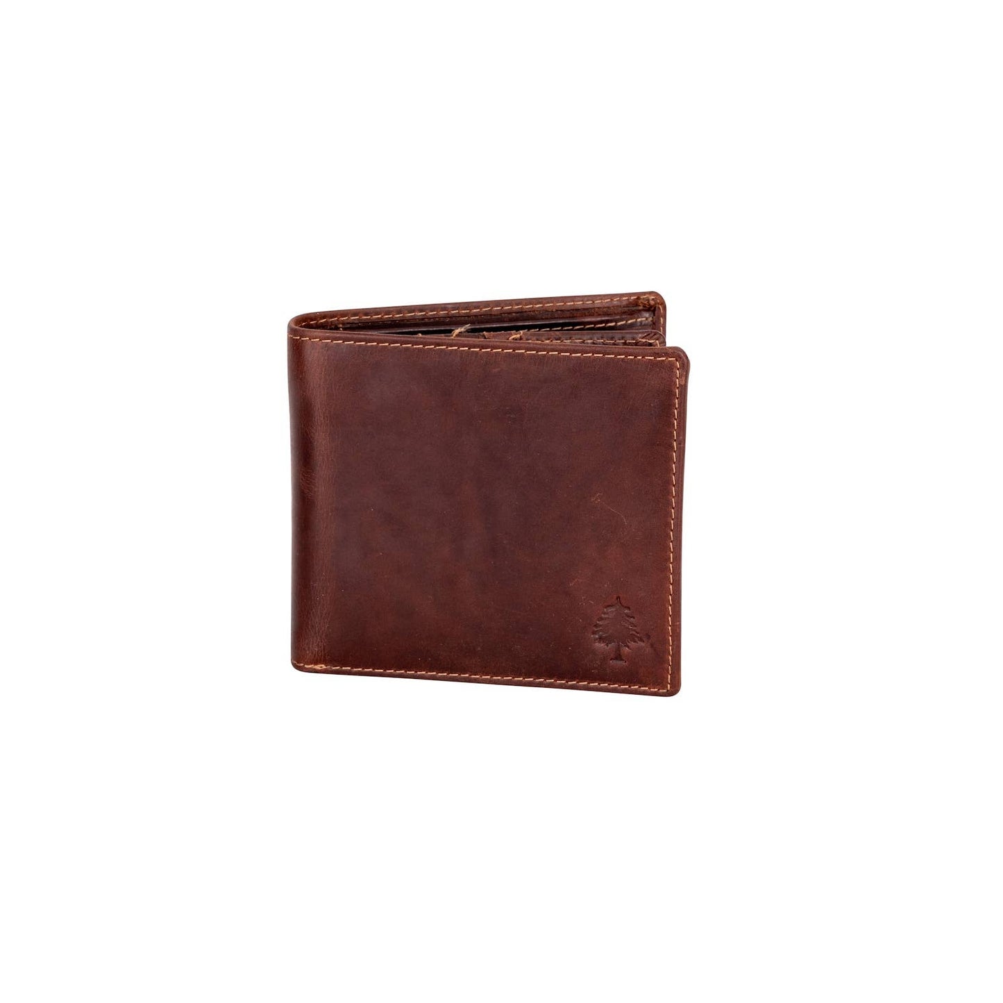 Greenwood Mason RFID Leather Wallet with Coin Pocket - Sandal
