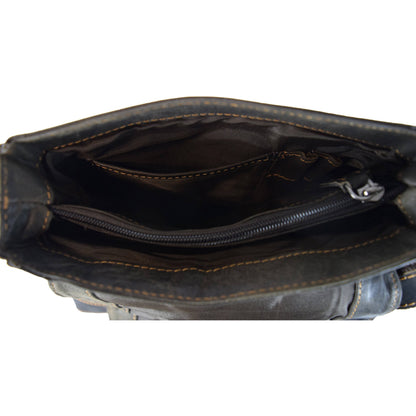 Henry Unisex Mini-Messenger Bag: Sandal