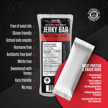 Carzan Sweet Chili Heat Jerky Bar