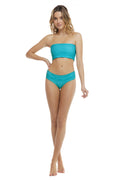 Body Glove Mirage Sunrise swim top in Freshwater, front view