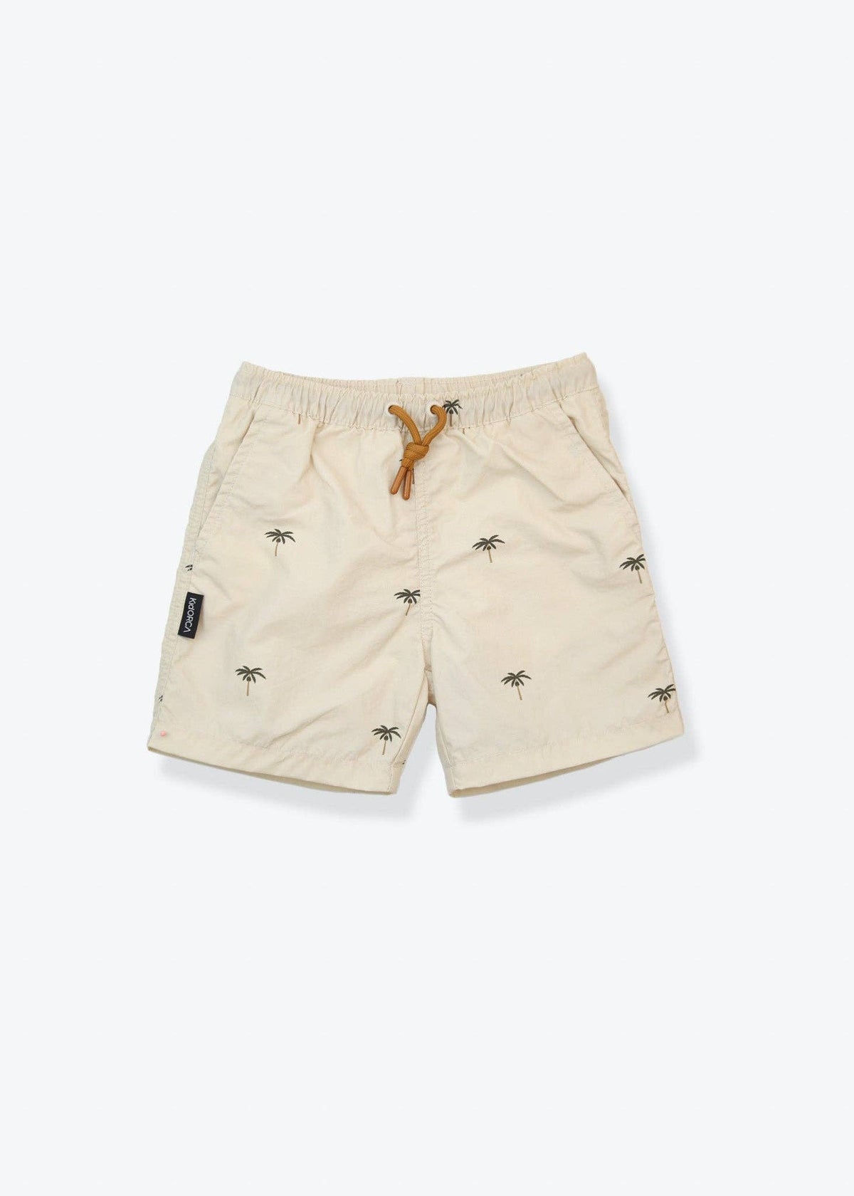 KidORCA Palm Almond Kids Swim Trunks, additional product photograph 7