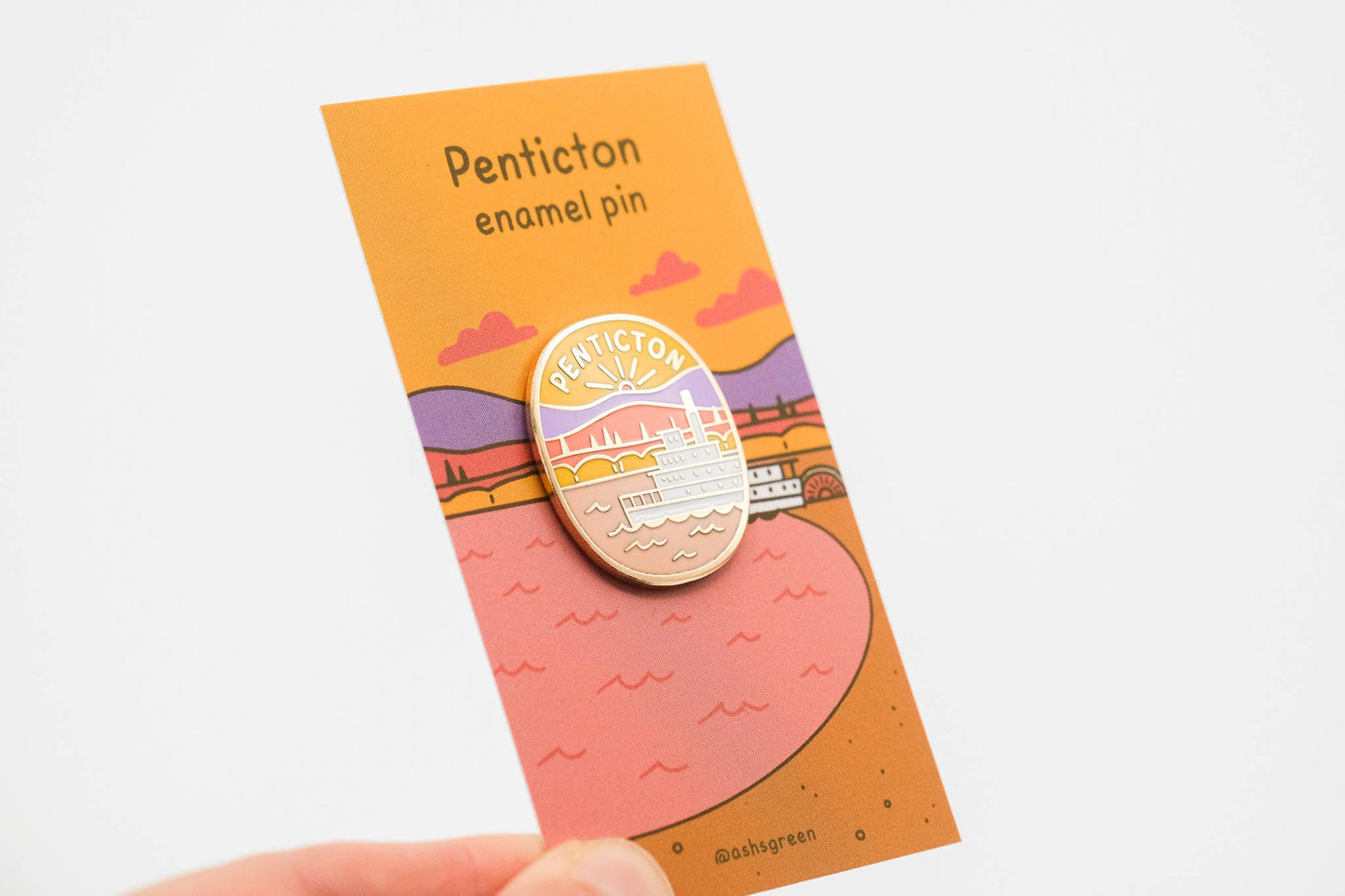 Penticton - enamel pin ✨