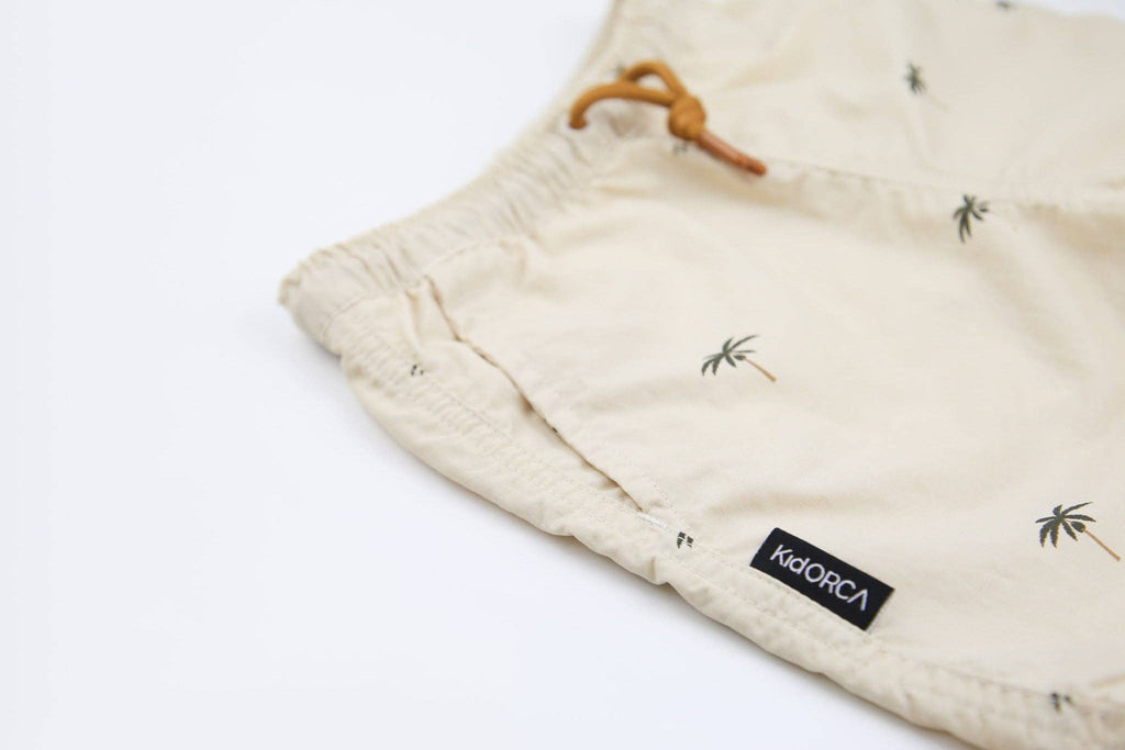 KidORCA Palm Almond Kids Swim Trunks, additional product photograph 4