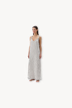 Pokoloko Striped Crinkle Strappy Dress
