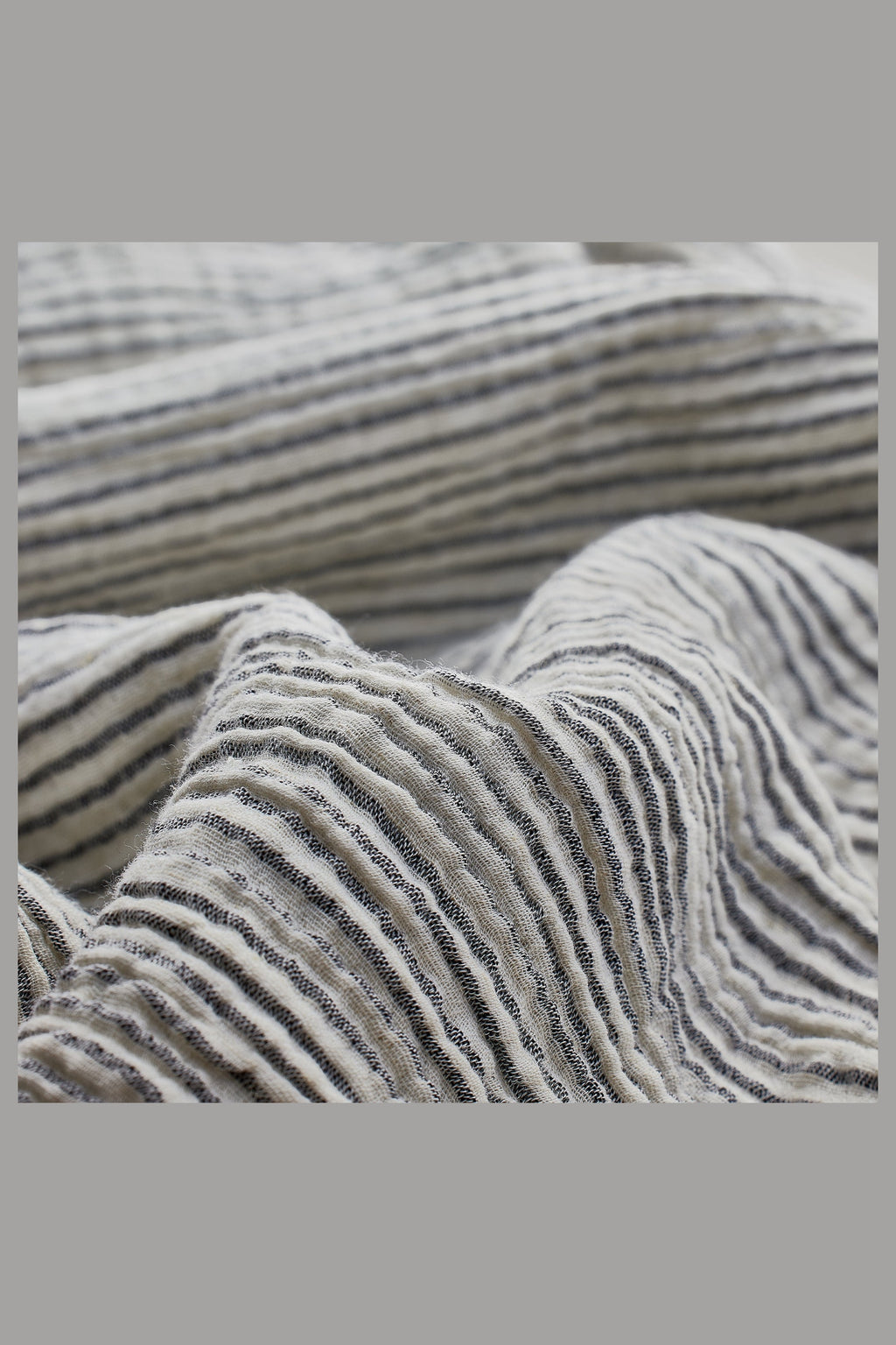 Pokoloko Striped Crinkle Strappy Dress
