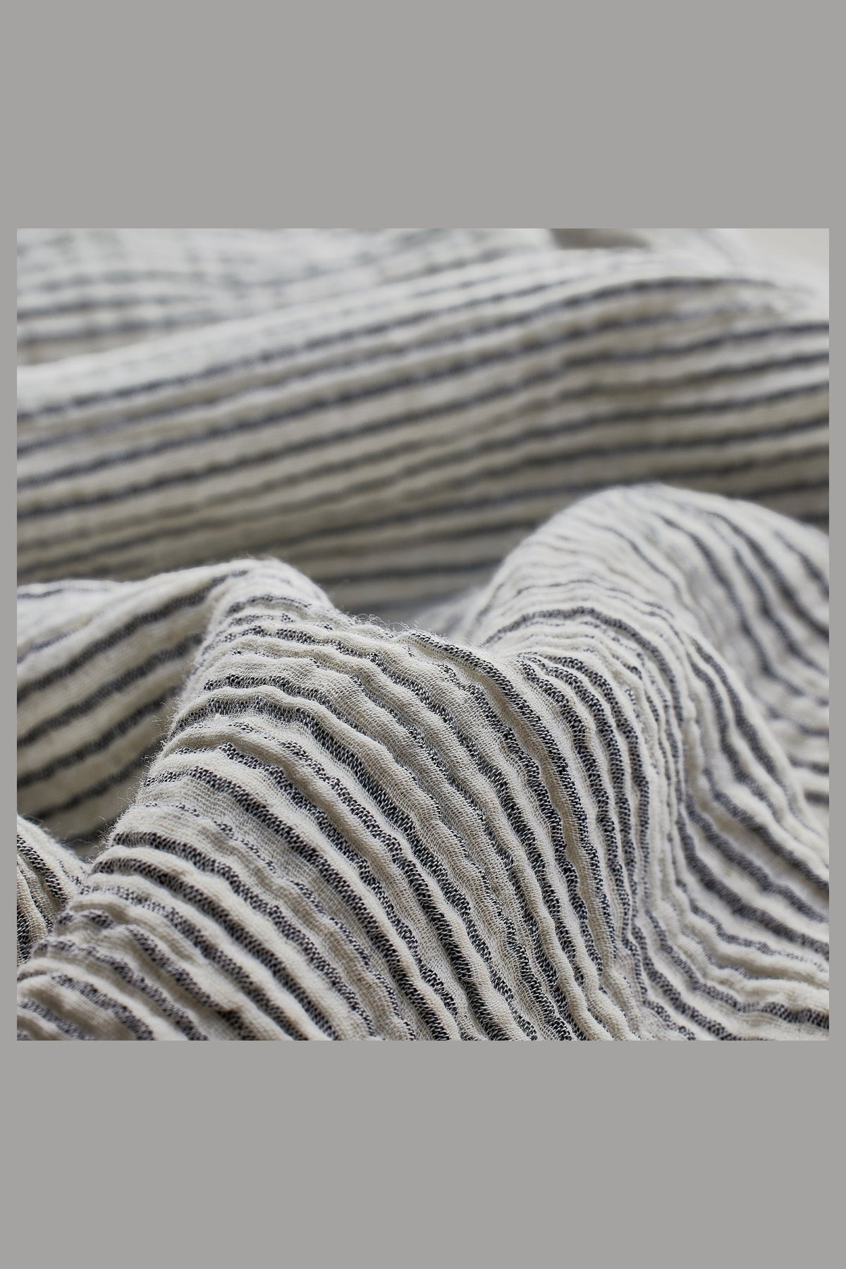 Pokoloko Striped Crinkle Strappy Dress