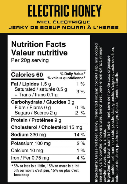 Carzan Electric Honey Jerky Bar