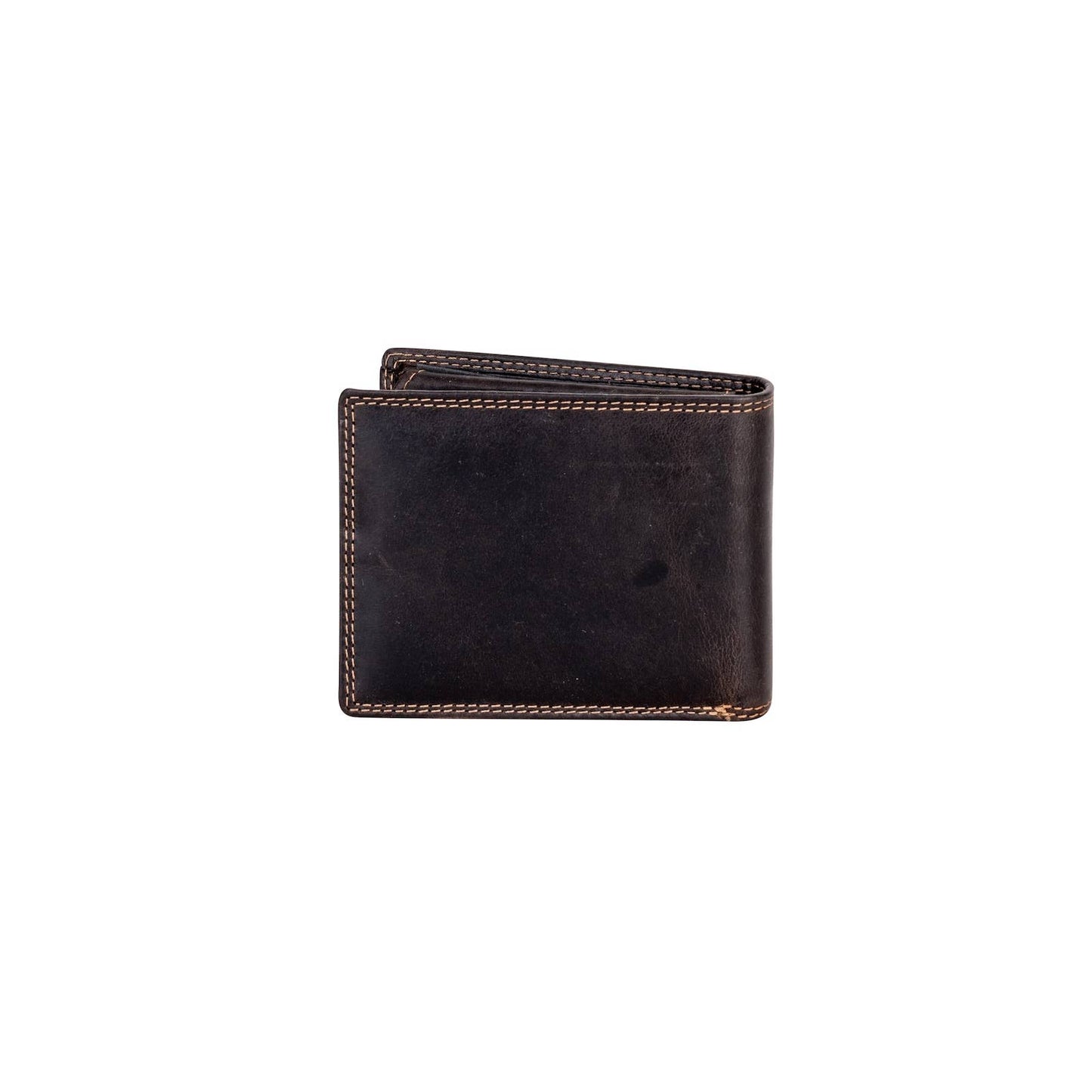 Greenwood Mason RFID Leather Wallet with Coin Pocket - Sandal