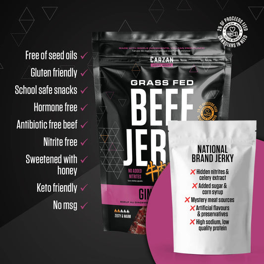 Carzan Ginger Beef Jerky