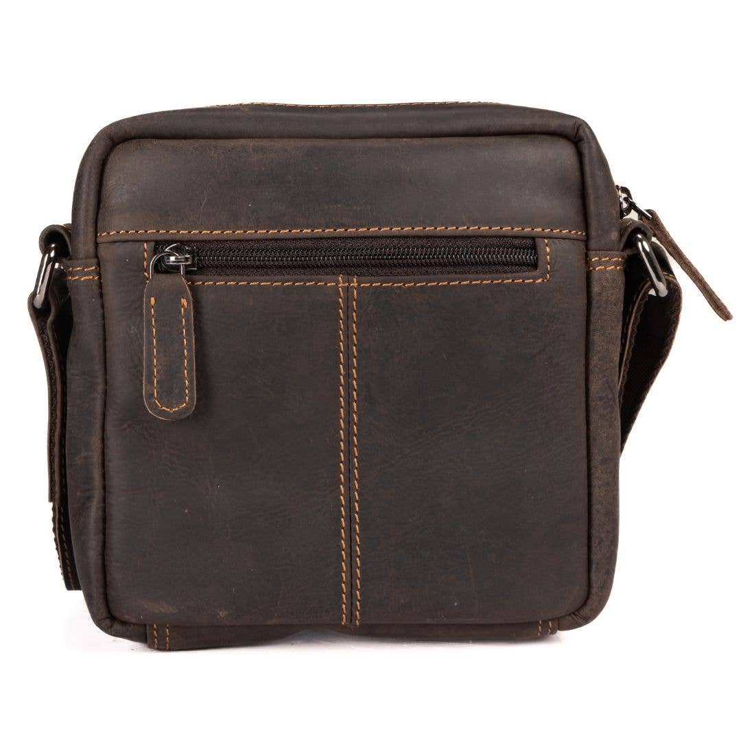 Greenwood Leather Shoulder Bag - Oliver Brown