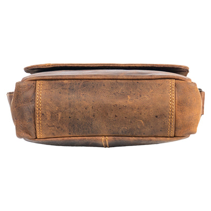 Henry Unisex Mini-Messenger Bag: Sandal