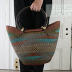 Big Blue Moma U Shopper Large - Traditional Palette