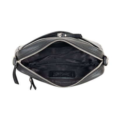 Elora Mini Crossbody – Leather Bag: SeaGreen
