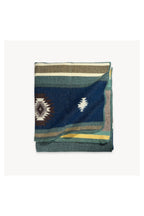 Pokoloko Southwest throw blanket in Balance with reversible geometric pattern