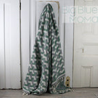 Big Blue Moma Kare Peshtemal: Moss Green / Standard