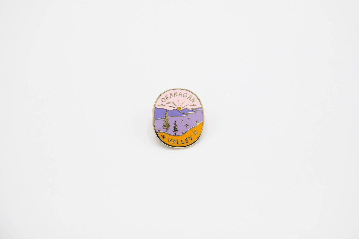 Okanagan Valley - enamel pin ✨