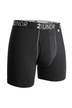 2UNDR Swing Shift boxer brief black grey product image