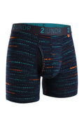 2UNDR Swing Shift 6-inch boxer brief in Dot Calm print