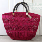 Big Blue Moma Bolga Basket - Special Net - Medium: Pink