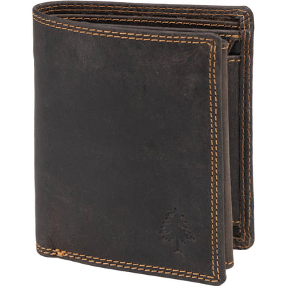 Greenwood Tyler Leather Wallet - Brown