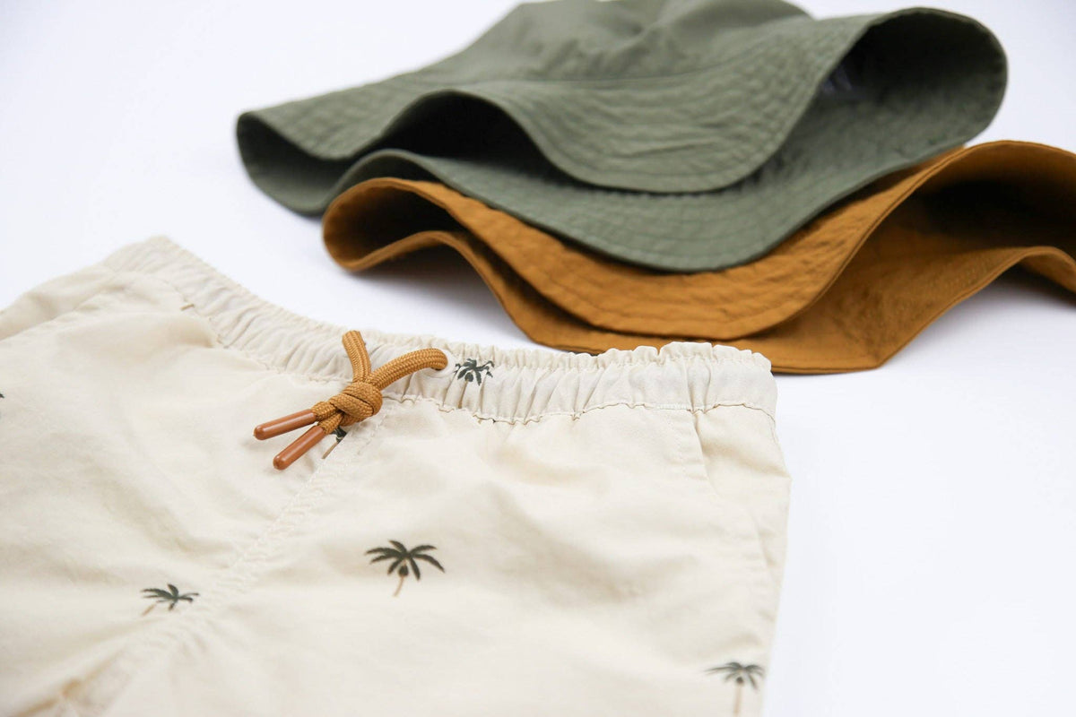 KidORCA Palm Almond Kids Swim Trunks, additional product photograph 8