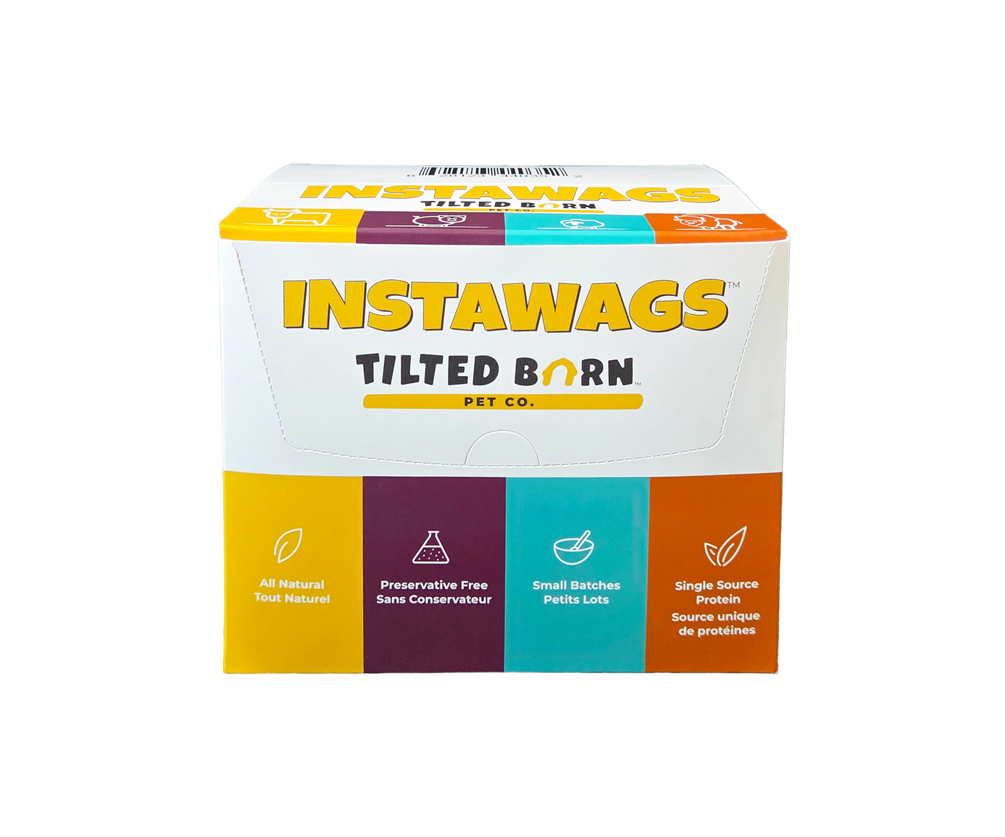 Tilted Barn Pet Co. Instawags 4 Pack Pet Treats
