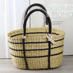 Big Blue Moma Braided Shopper