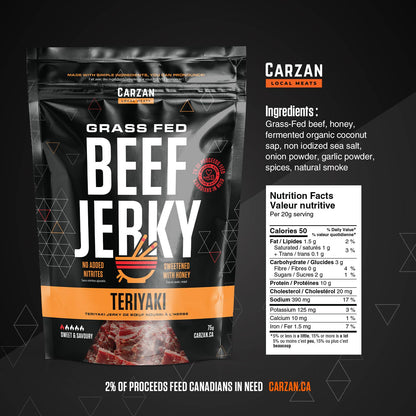 Carzan Teriyaki Beef Jerky