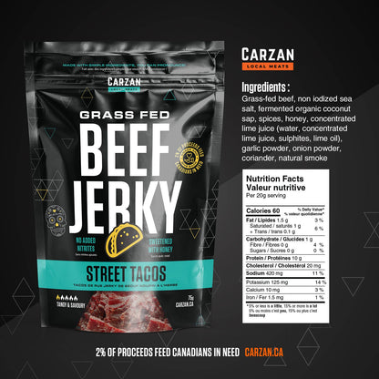 Carzan Street Taco Beef Jerky