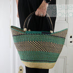 Big Blue Moma U Shopper Large - Traditional Palette