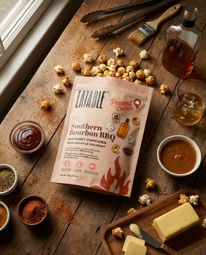 EATABLE Popped Culture - Southern Bourbon BBQ Popcorn