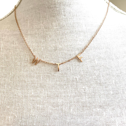 Royce and Oak WTF Necklace - Gold
