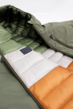 KidORCA Porteau Reversible Waterproof Puffer Jacket - Dusty Olive, additional product photograph 9