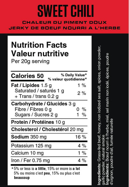 Carzan Sweet Chili Heat Jerky Bar