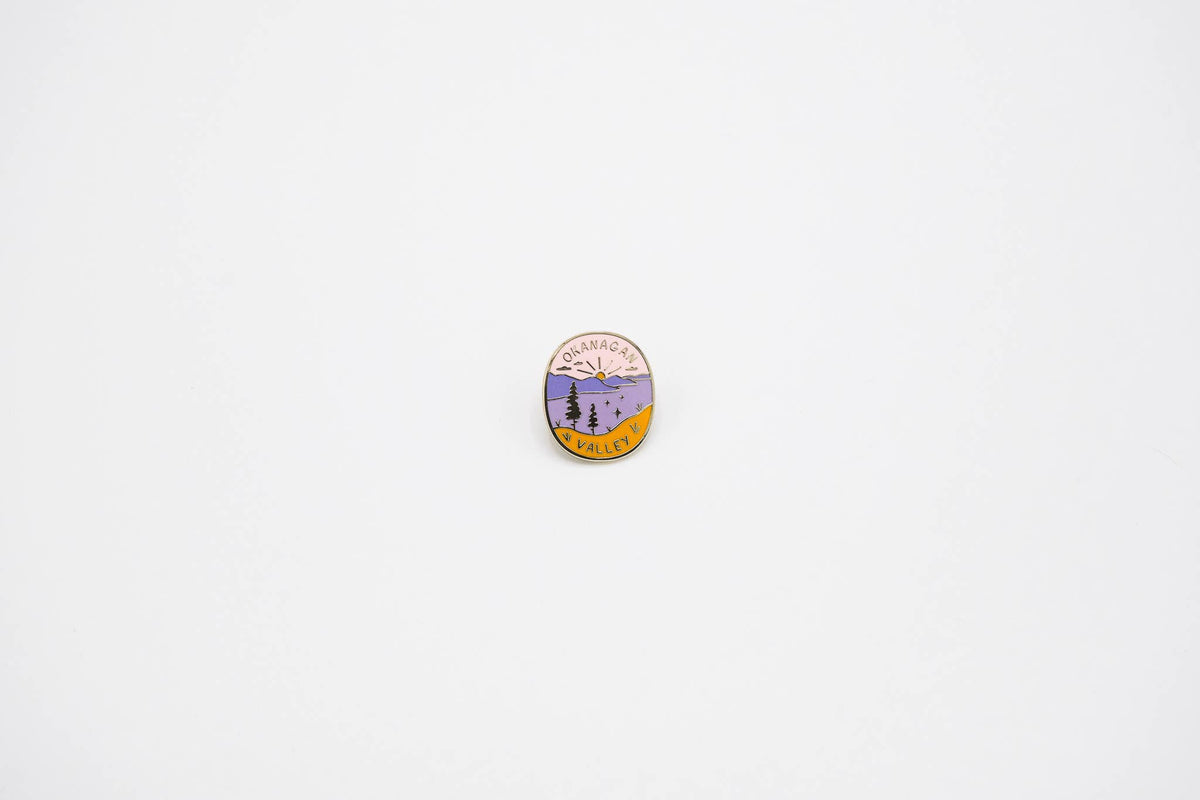 Okanagan Valley - enamel pin ✨