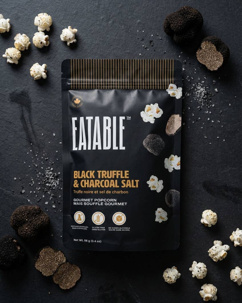 EATABLE Black Truffle & Charcoal Salt